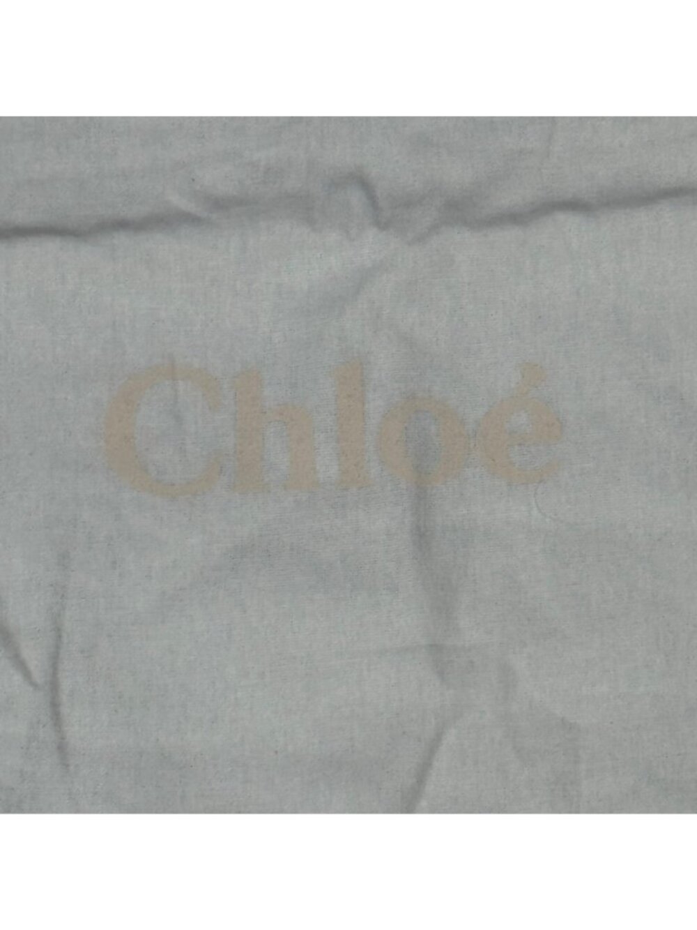 Chloé White Cotton Drawstring Dust Bag 13x25 Extra Large Shoes Boots Accessories - Picture 9 of 9